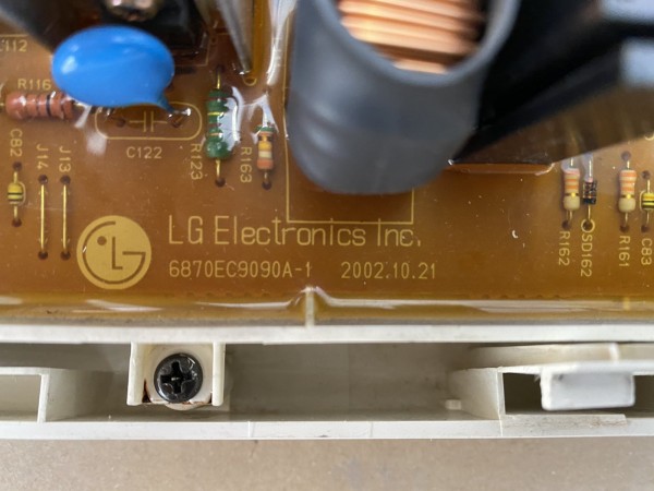 Модуль керування (плата) 6870EC9090A-1 для пральної машини LG (б/в)